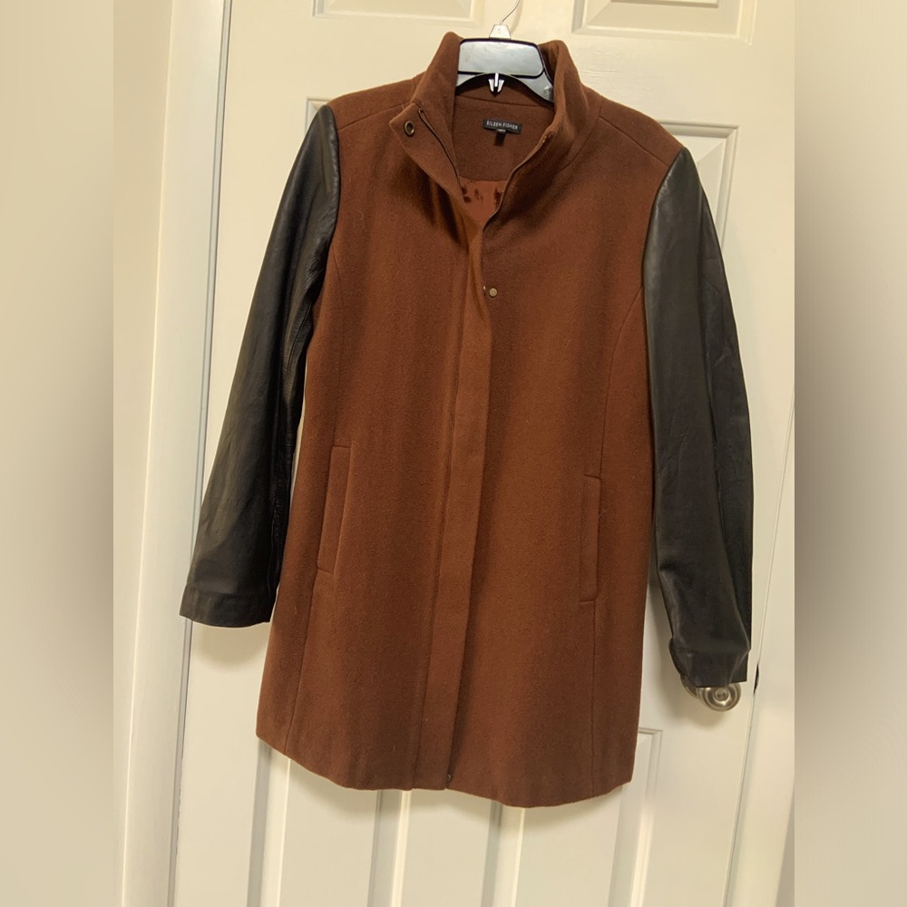 Eileen Fisher 3/4 length coat
